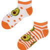 Lustige Knöchelsocken für Kinder Lustige Avocado