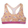 Lustige Damenbralette Wassermelonen-Katze