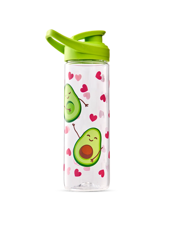 Lustige Wasserflasche Avocado-Liebe 700 ml