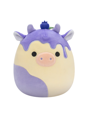 Squishmallows Benito die Heidelbeeren-Cheesecake Kuh, 20 cm
