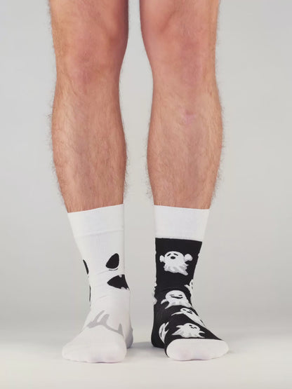 Lustige Socken Geist