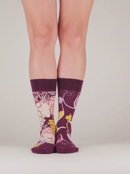 Lustige Socken Rotwein