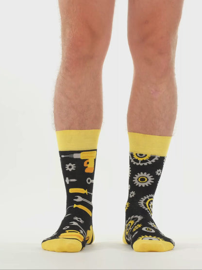 Lustige Socken Mechaniker
